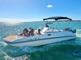 Snorkel in Islamorada's Clear Blue Waters, boat in Islamorada