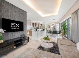 FiveX High-Rise 3BR at Paramount, hotel in Sabkhah