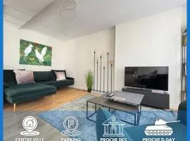 Bajocasse Apt duplex spacieux 3 ch 2 sdb cosy plein centre Bayeux décoration élégante proche plages du débarquement