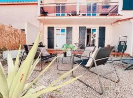 Appartement avec jardin privatif à 300m de la plage *2*