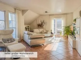 Harz-Fewo Weitsicht, modern & ruhig mit 2 Balkonen, Jura Kaffeevollautomat, Kaminofen, Gäste mit Hund willkommen
