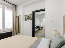 Cosy Appartement met Tuin in Centrum Antwerpen - Gratis Parking & WiFi, hotel en Amberes