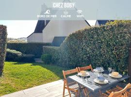 Chez Boby- Maison de vacances- Vue mer- Idéal Semaine du Golfe, hotel v destinaci Locmariaquer