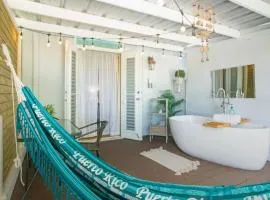 Casa Loba Suite 1 with an outdoor tub
