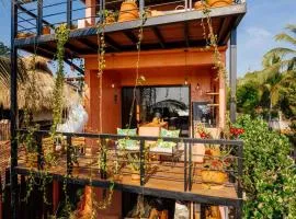 Tranquil Ocean View Haven in La Punta Zicatela