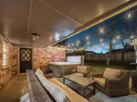 Luxury 4BR OKC Retreat w Hot Tub & Pool Table