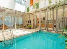 ELIVAAS Mirai Aries 3 BHK Retreat With Private Pool Near Famous Beaches