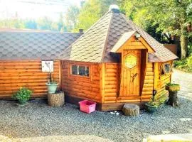The Cabin & hot tub at Ashleigh House