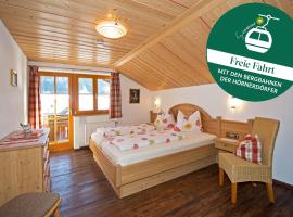 Gästehaus im Wiesengrund, hotel v destinaci Obermaiselstein