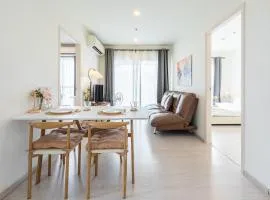 2BR, 6 Mins walk BTS Wuttakat