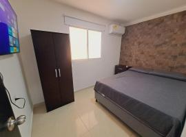 Apartaestudio completo cerca Barranquilla, hotel v destinaci Galapa
