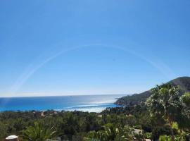 Villa Can Goldi con vistas al mar, villa i Sant Josep
