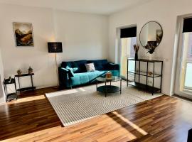 FeWo Palmtrees 2 - Große und moderne 2 Zimmerwohnung mit französischem Balkon in Gladbeck-Mitte nähe Movie Park und Veltins Arena, hotel v destinaci Gladbeck