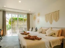 Charming Condo - 2mn Zen Beach - Srithanu Center - 4K TV - AC