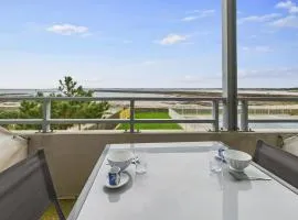 Vue mer avec balcon - Studio pour 2 avec piscine