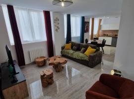 Appartement le ara、オセールのキッチン付きホテル