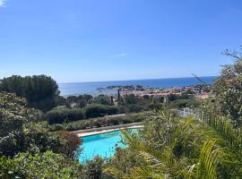 Katikias - Duplex climatisé vue mer, ξενοδοχείο σε Bandol