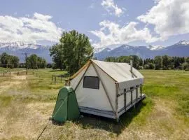 Glamping with a View at this Safari Tent near the Wallowa Mountains and Hells Canyon in Joseph, Oregon