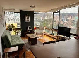 Soleado departamento con vistas hermosas Sopocachi
