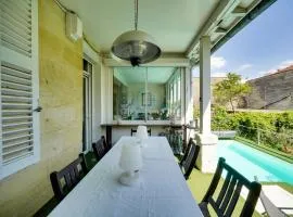 Family house with pool