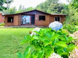Pucura, cabaña entre laureles