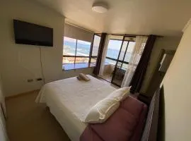 En Iquique, Chile, depto diario frente a playa Brava