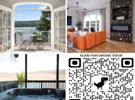 Lakeview Villa, Hot Tub, Firepit, Stunning Cliff Views