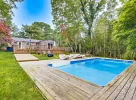 Hamptons Vacation Rental with Seasonal Pool!
