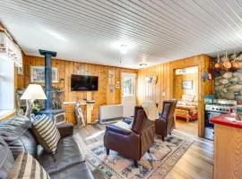 Private Hot Tub and Deck Riverfront Escape in Drake