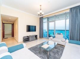 Full seaview luxury with gym,pool,jacuzzi,sauna,24x7 cafe,beach,restaurants,medical and more, hotel in Ajman 