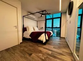 Luxurious apartment with a view