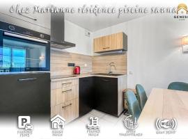 Chez Marianne Résidence Piscine Sauna, ξενοδοχείο σε Levernois