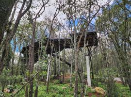 Caba&ntilde;a Austral, Punta del Bosque, casa de campo em Huasca de Ocampo