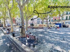 Joli appart climatisé sur Place de la Mairie, ξενοδοχείο στο Σετ