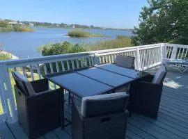 Waterfront Salt Pond House, water view and dock