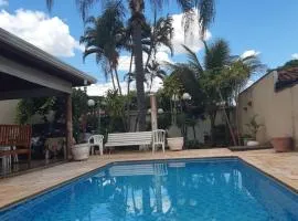Casa com área de lazer completa