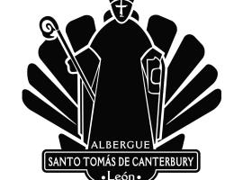 Albergue Santo Tomás de Canterbury – hotel w mieście León