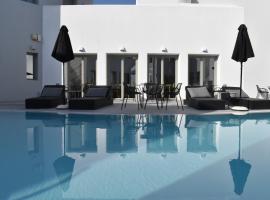 Kallos Imar Boutique Hotel, отель рядом с аэропортом Международный аэропорт Санторини - JTR в городе Мессария