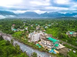 Aachman Riviera Resort Dharamshala- A river facing rooms with balcony