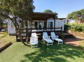 Mobil Home 6/8 Places vue dégagée
