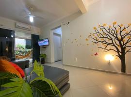 Apenas 5 min das Termas, encantador apto 203, hotel in Piratuba