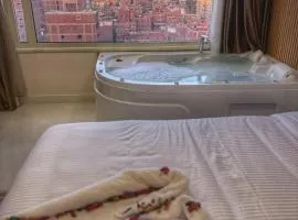 Lotus Pyramids & Jacuzzi
