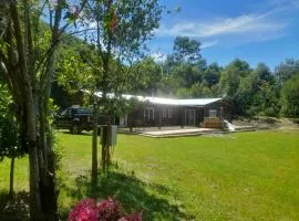 casa amplia, parcela exclusiva, para 14 personas