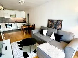 Modern apartment with balcony