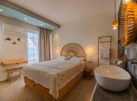 Delfini Pearl Stegna Beach, отель с парковкой в Архангелосе