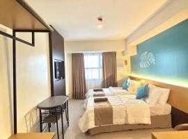 Chic Overlooking Studio at Horizons 101, hotel v destinaci Cebu City