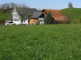 Gemütliche 2 Zimmerwohnung im Grünen, hotel v destinaci Hirzel