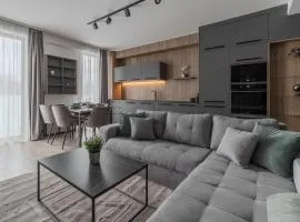 Luxury Grey Residence - Central, Free Parking, Self Check-In