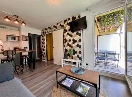 Appartement Le Freya avec terrasse à 5 min Honfleur - Piscine - Parking - Wifi