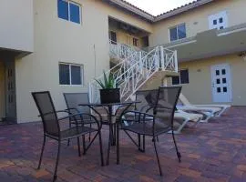 Hacienda Apartments near the beach